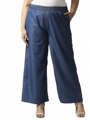 High Star Clothing Women's Wide Leg Fit Jeans