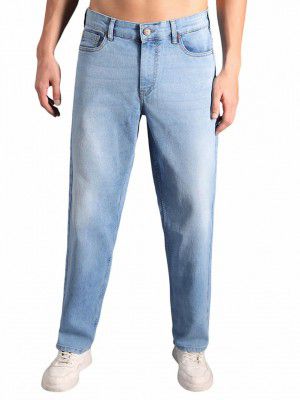 High Star Men's Regular Fit Mid Rise Jeans