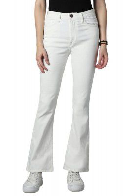 HIGH STAR Women's Bootcut Fit Mid Rise Jeans