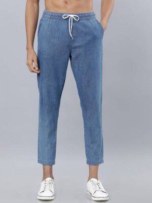 HIGHLANDER Men Slim Mid-Rise Blue Jeans