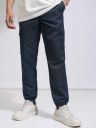 HIGHLANDER Men Solid Regular Fit Mid-Rise Cargo-Style Joggers...