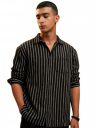 Highlander Men's Striped Relaxed Fit HLSH016124...