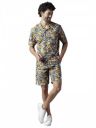 HighRider Men's Casual Shirt and Short Animal Print Co Ords Set...
