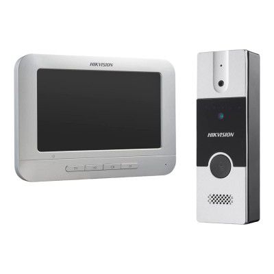 HIKVISION Analog Video Door Phone/Bell with 7 TFT LCD Screen Wired (DS-KIS204T)