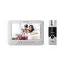 HIKVISION Analog Video Intercom System with 7 TFT LCD Screen Wired Video Door Phone/Bell (DS-KIS202T)...