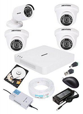 HIKVISION Wireless 720p HD Security Camera, White