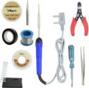 Hillgrove 10in1 Biggers 25W Soldering Iron Kit 25 W Simple  (Flat, Pointed Tip)...