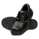 Hillson Bolt Steel Toe ISI and CE Certified Protective Safety Footwear with 200J Toe Cap (Steel Toe, 6) Black...