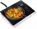 HILTON 2200 W Infrared Cooktop Touch Panel (Black, Radiant Infrared Cooktop With Digital Display)...
