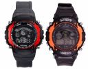 HILY - Black Sports Digital Seven Lights Excellent Kids Watch - Good Gift - Best Return Gift 3484...
