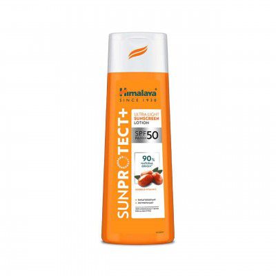 Himalaya All Skin Sunprotect + | Ultra-Light Sunscreen Lotion | Spf 50 Pa ++++ | 100Ml