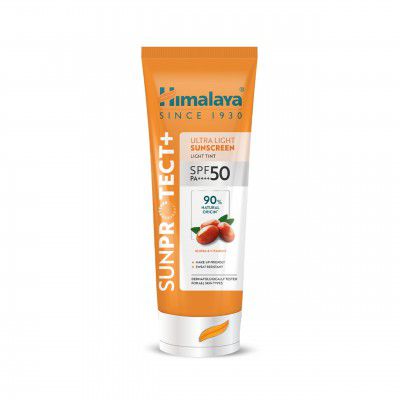 Himalaya All Sunprotect + | Ultra-Light Tint Sunscreen Cream 50Gm