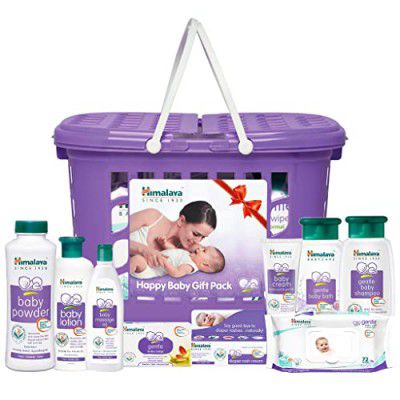 Himalaya Baby Gift Pack (9 pieces) with FREE Maternity Basket