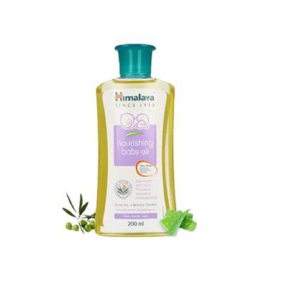 Himalaya Baby Massage Oil (200ml, White)