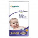 Himalaya Baby Taped Diapers, Small (4-8 kg), 54 Count...