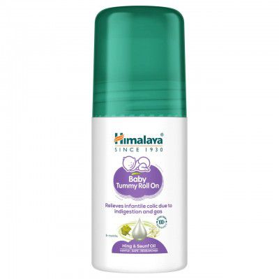 Himalaya Baby Tummy Roll On (40ml) with 5 Natural Oils including Hing