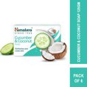 HIMALAYA Cucumber & Coconut Soap 125g (6 x 125 g)...