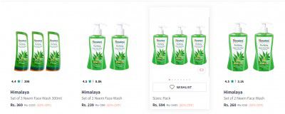 Himalaya Face Wash and Cleanser Upto 70% Off | Starts At ₹260