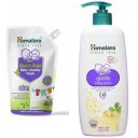Himalaya Germ Free Baby Laundry Wash 1 L Pouch, White, (7004801) & Gentle Baby Wash (400ml)...