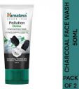 Himalaya Herbals CHARCOL FACE WASH 50ML PACK OF 2 Face Wash  (100 ml)...