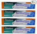 Himalaya Herbals Sparkling White Toothpaste, 80g(pack of 4)...