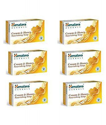 Himalaya Honey and Cream Soap 125g (Pack of 6)
