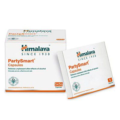 Himalaya Party Smart Capsules - 25 Capsules, White