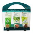 Himalaya Pure Skin Neem Facial Kit (Facewash 50ml, Scrub 50g & Face Pack 50g)...