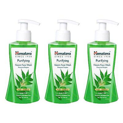 Himalaya Purifying Neem Face Wash -  200ml | Pack of 3