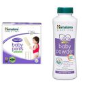 Himalaya Total Care Baby Pants Diapers, Extra Large - 74 Count & Himalaya Baby Powder - 400g...