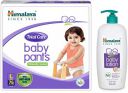 Himalaya Total Care Baby Pants Diapers, Large (9-14 kg), 76 Count, White & Himalaya Baby Lotion 700ml...