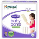Himalaya Total Care Baby Pants Diapers, XL 74 Count, Anti-Rash Shield, 12-17 kg...