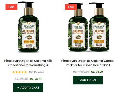 Himalayan Organics Beauty Product Upto 93% Off