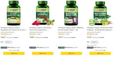 Himalayan Organics Product Buy any 4 items, get 15% off