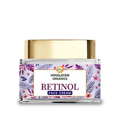 Himalayan Organics Retinol Night Cream for women for wrinkles, lines and skin dullness | with Hyaluronic Acid & Vitamin E | 50ml