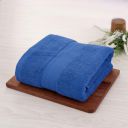 Himeya 100% Cotton Towels for Bath |Large Size Bath Towel| 500 GSM | 1 Piece Bath Towel for Men/Women |70 cms x 140 cms - Blue...