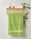 Himêya 100% Cotton Towels for Bath |70 cms x 140 cms - Olive Green -Pack of 1...
