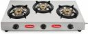 Hindflame 3 Burner Tri maxx Stainless Steel Manual Gas Stove ...