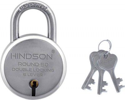 HINDSON Iron Polished Door levers (Silver)