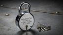 Hindson Round 65mm Padlock | Heavy Duty Metal Body Lock | Double Locking | 6 Silver Keys with Keychain...