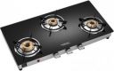 Hindware ARMO Plus GL 3B AI Glass, Steel Automatic Gas Stove  ...