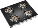 Hindware Armo PLUS GL 4B Glass, Steel Manual Gas Stove ...