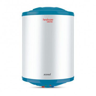 Hindware Atlantic Xceed 6L 5-Star Rated Electric Water Heater With Corrosion Resistant & Highly Durable Glass Lined Tank (White)