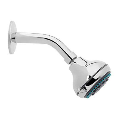 Hindware F160006 3-Flow ABS Water Saving Shower Head | With Rubbit Cleaning System | Mist, Massage and Rain Flow