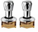 Hindware F200007Cp Classik Concealed Stop Cock (15mm, Chrome) - Pack of 2...