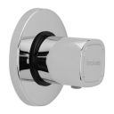 Hindware F740013CP Dove Exposed Part Kit for Concealed Stop Cock (with Sleeve, Handle & Flange), Brass with Chrome Finish...