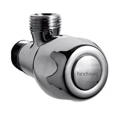 Hindware F850030CP Angular Stop Cock, Angle Valve for Bathroom with Chrome Finish