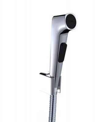 Hindware Italian Collection F680013CP Health Faucet for Bathroom | Made of ABS | Central Lever Operated | Toilet Jet Spray for Bathroom