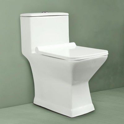 Hindware Italian Collection Prima One-piece EWC for Bathroom | S-220 Trap 