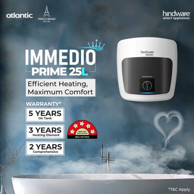 Hindware Smart Appliances 25 L Storage Water Geyser